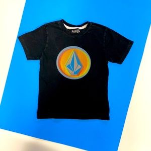 Volcom Black T-shirt Kid Size Small